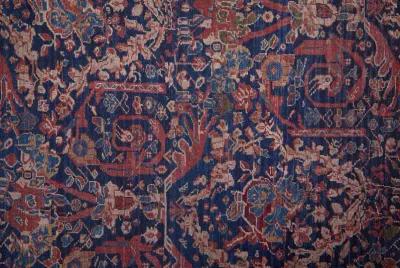 Rawlins 39HGF Red/Blue/Tan 2'7" x 8' Rug