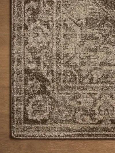 Mona Cocoa/Stone 7'6" x 10' Area Rug by Magnolia Home by Joanna Gaines x Loloi