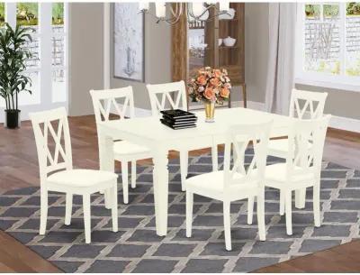 Dining Room Set Linen White