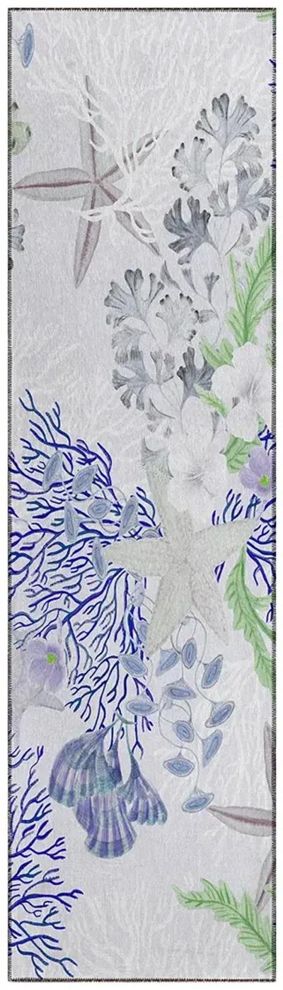 Seabreeze SZ1 Lavender 2'3" x 7'6" Rug