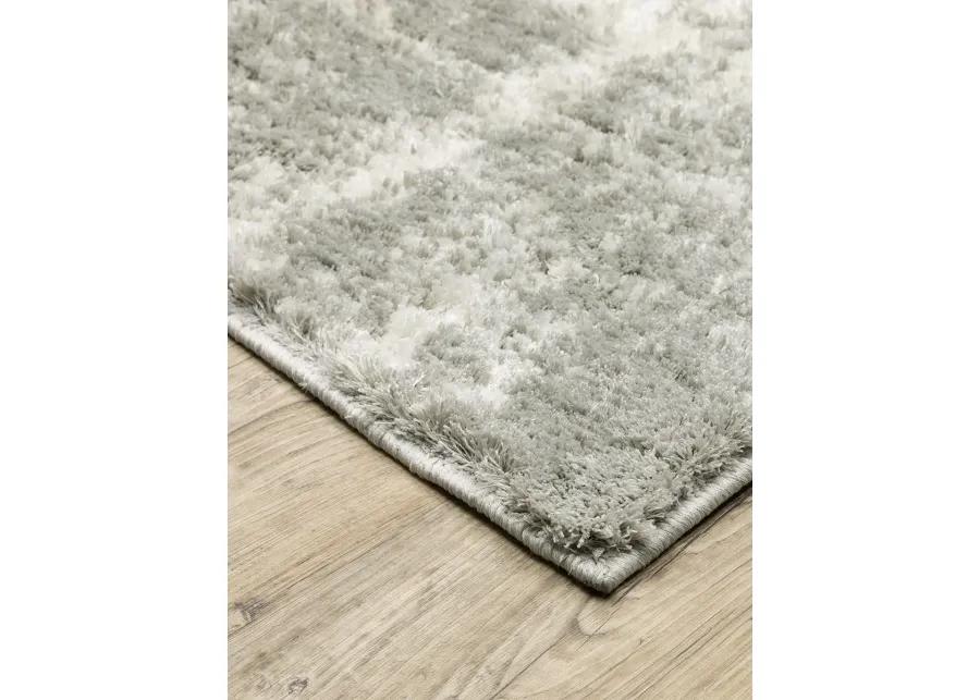 Verona 3'10" x 5'5" Grey Rug