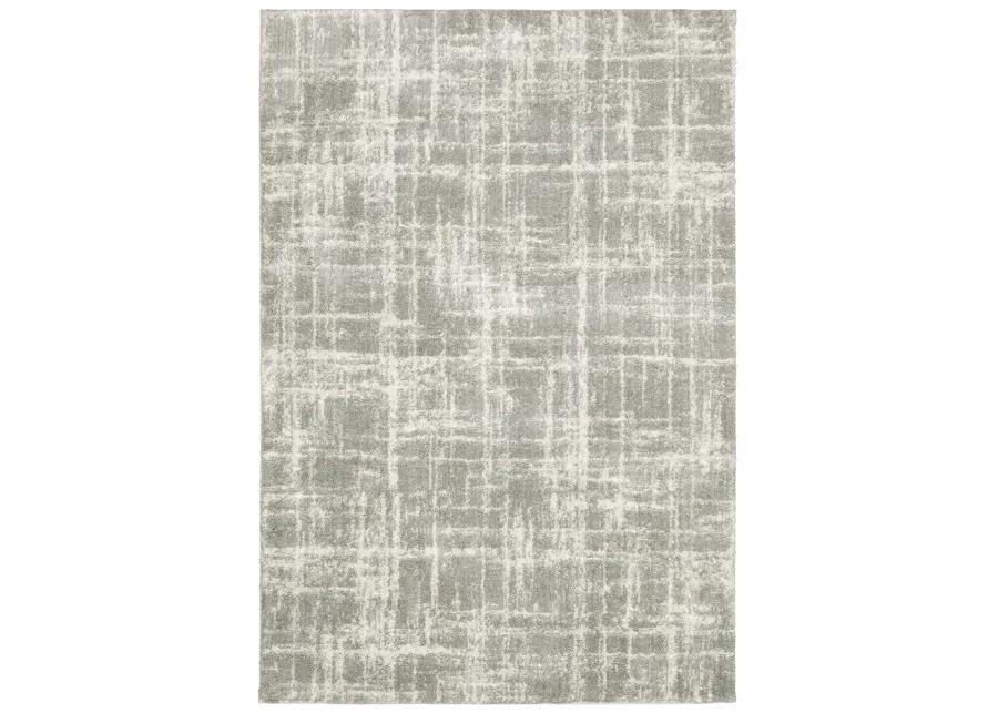 Verona 3'10" x 5'5" Grey Rug