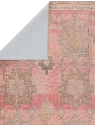 Kairos Faron Pink 2'6" x 7'6" Runner Rug