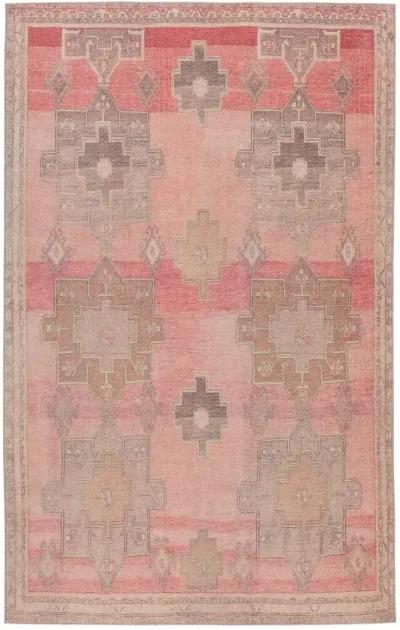 Kairos Faron Pink 2'6" x 7'6" Runner Rug