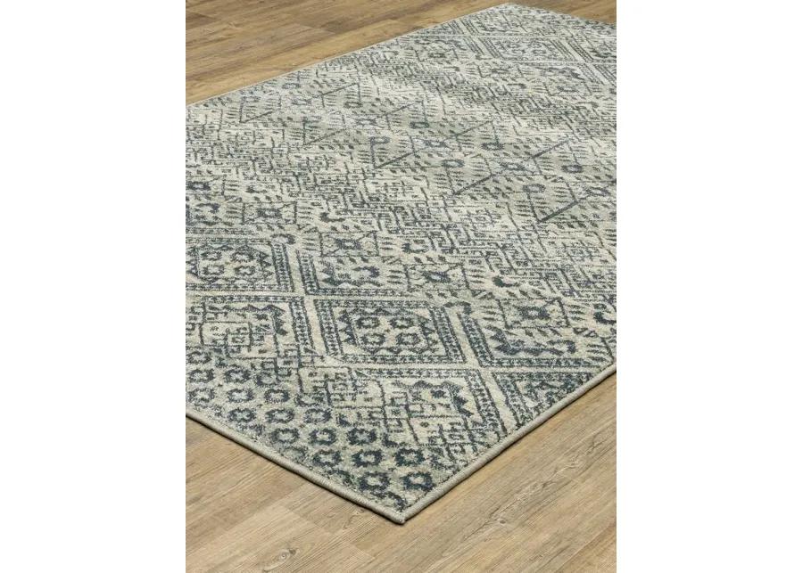 Branson 3'3" x 5' Blue Rug