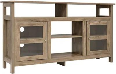 TV Stand Entertainment Console Center with 2 Cabinets