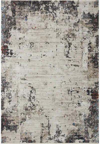 Leigh LEI05 Ivory/Charcoal 7'10" x 10'10" Rug