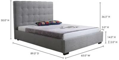 Moe's Home Collection Belle Storage Bed Queen