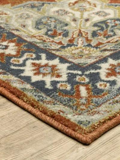 Branson 6'7" x 9'2" Rust Rug