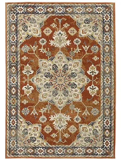 Branson 6'7" x 9'2" Rust Rug