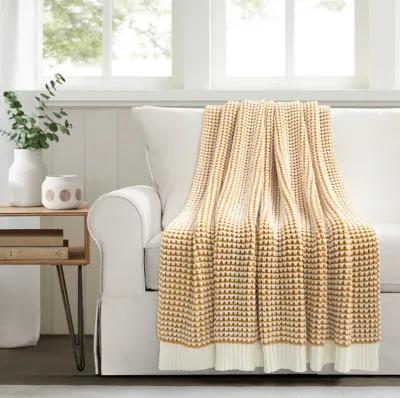 Chic And Soft Knitted Throw