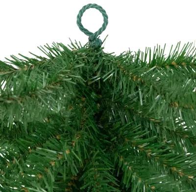 36" Winona Fir Artificial Christmas Teardrop Swag  Unlit