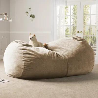 Jaxx 7 Foot Giant Bean Bag Sofa - Premium Chenille