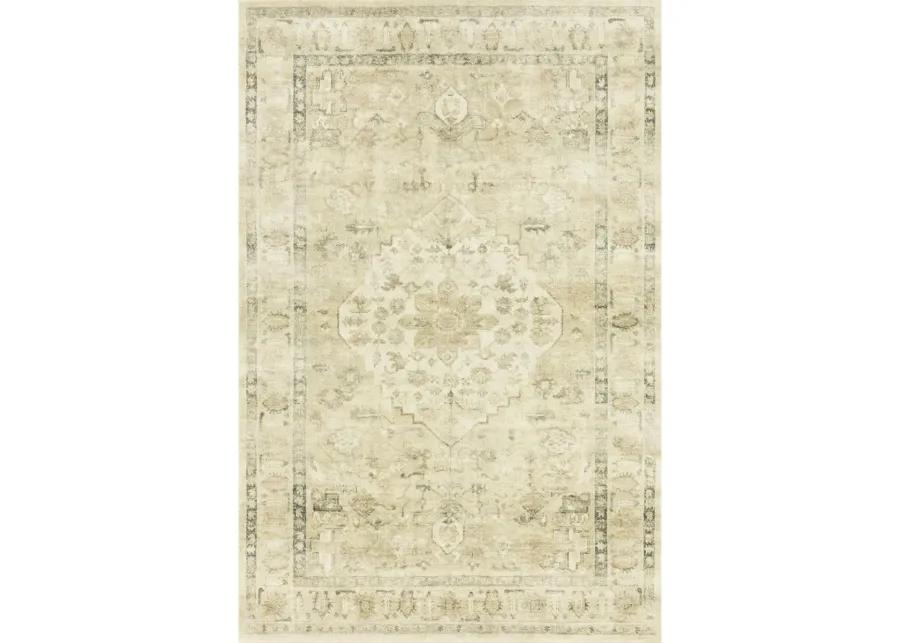 Rosette ROS05 Sand/Ivory 5' x 7'6" Rug