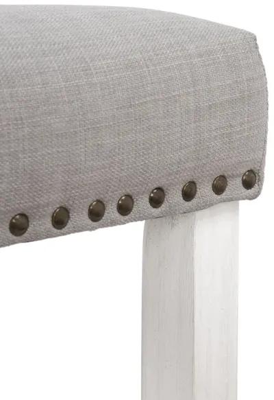 WestinTrends 29" Upholstered Saddle Seat Bar Stool (Set of 2)