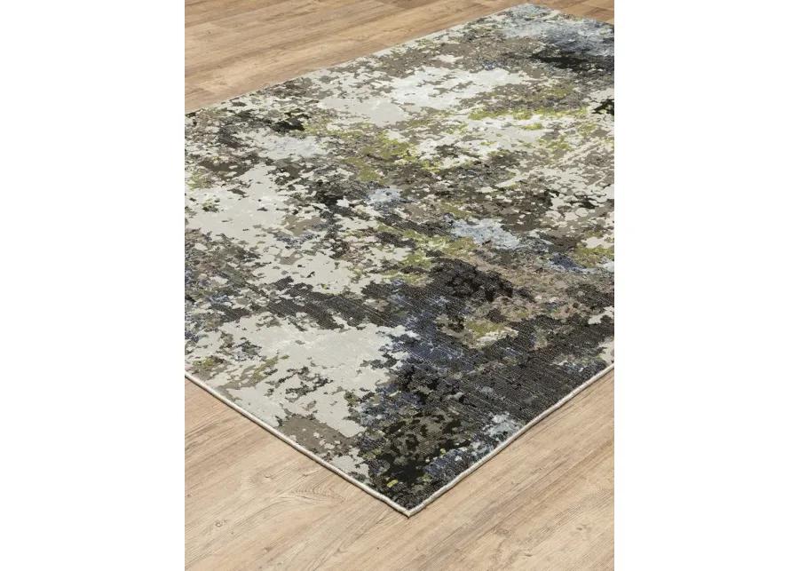 Caravan 7'10" x 10'10" Grey Rug