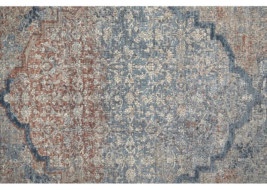 Marquette 39GVF Blue/Red/Gray 2' x 3' Rug