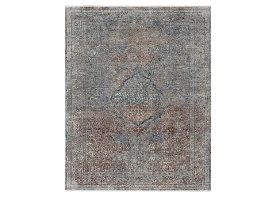 Marquette 39GVF Blue/Red/Gray 2' x 3' Rug