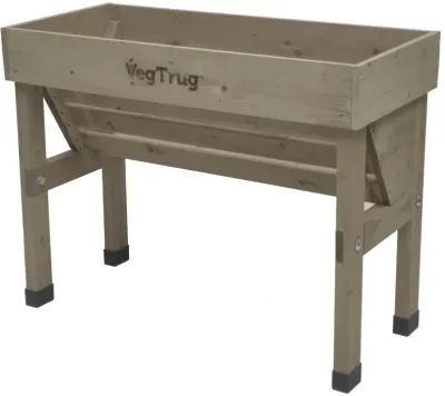 Small Wall Hugger Raised Planter VegTrug - Gray Wash (FSC 100%)