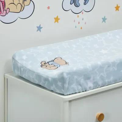 Bedtime Originals Disney Baby Starlight Pooh Blue/White Stars Changing Pad Cover