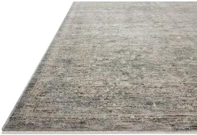 II Tabitha Stone/Natural 2'7" x 8'0" Runner Rug by Loloi II