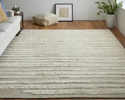 Ashby 8910F White/Tan 2'6" x 8' Rug