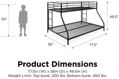 Bloor Small Space Twin/Twin Bunk Bed