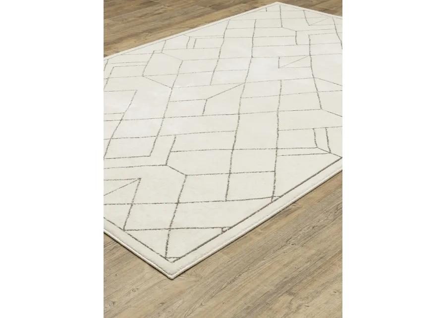 Raylan 7'10" x 10'10" Ivory Rug