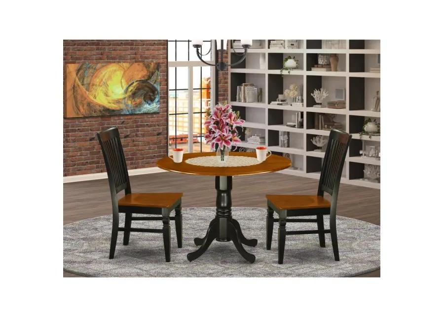 Dining Room Set Black & Cherry