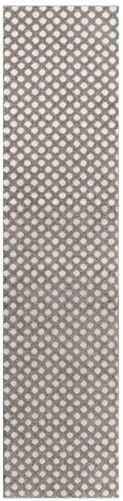 Rabat High-Low Pile Mini Diamond Trellis Area Rug