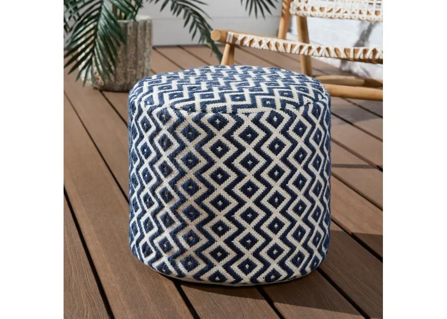 LENON POUF CUBE Dark Denim