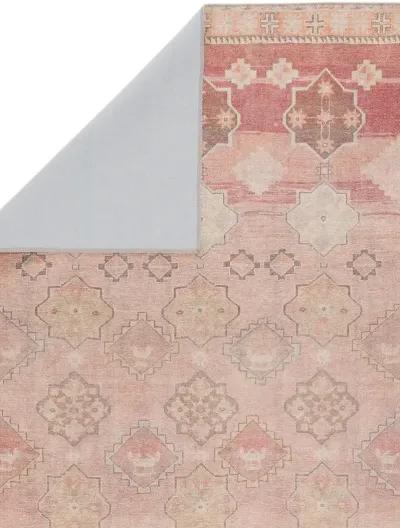 Kairos Bijou Pink 2'6" x 7'6" Runner Rug