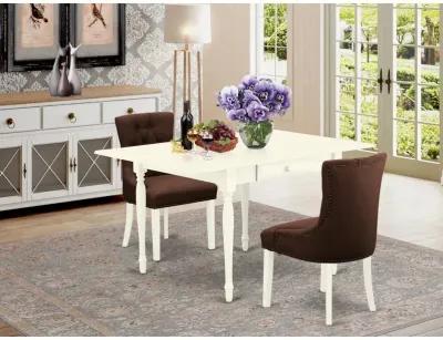 Dining Room Set Linen White