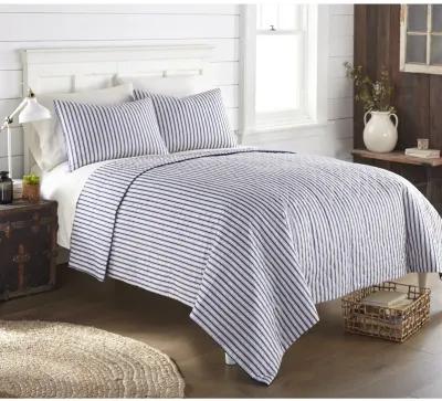 Seersucker 6-in-1 Quilt Set Americana Stripe