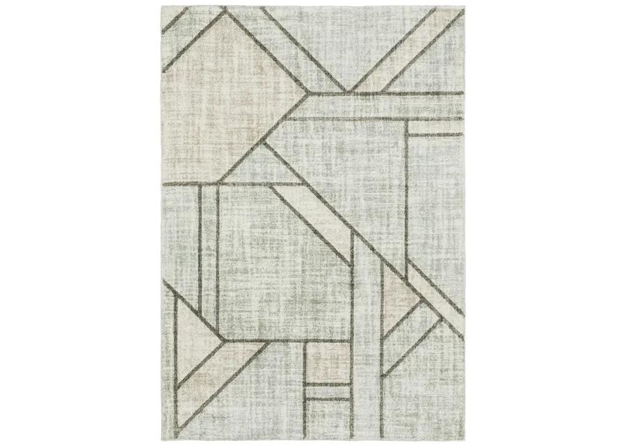 Cambria 7'10" x 10'10" Grey Rug