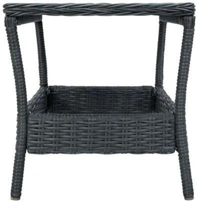 vidaXL 2 Piece Garden Lounge Set with Cushions Poly Rattan Dark Gray