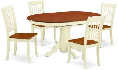 Dining Room Set Buttermilk & Cherry