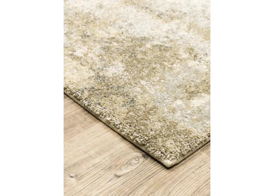 Astor 2'3" x 7'6" Gold Rug