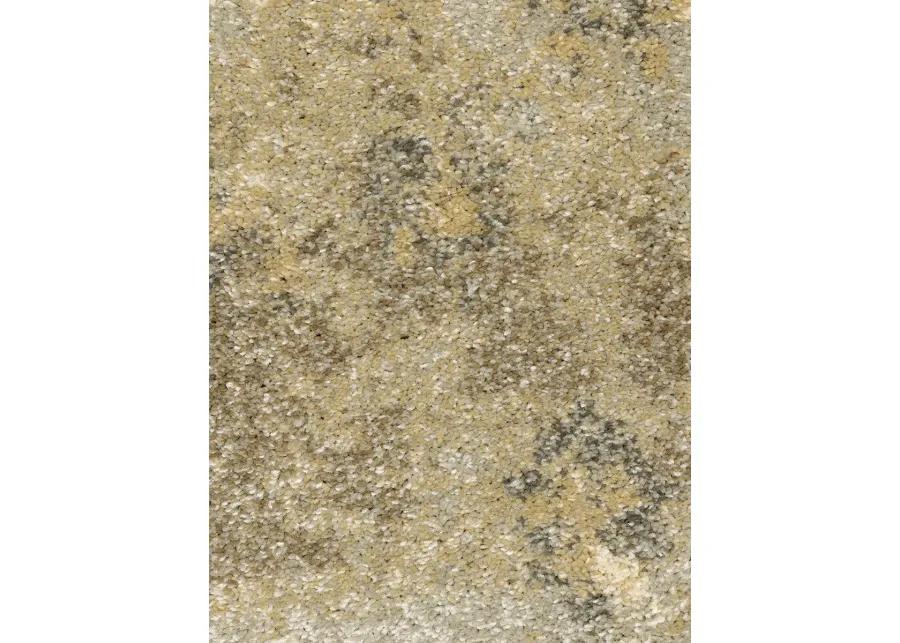 Astor 2'3" x 7'6" Gold Rug