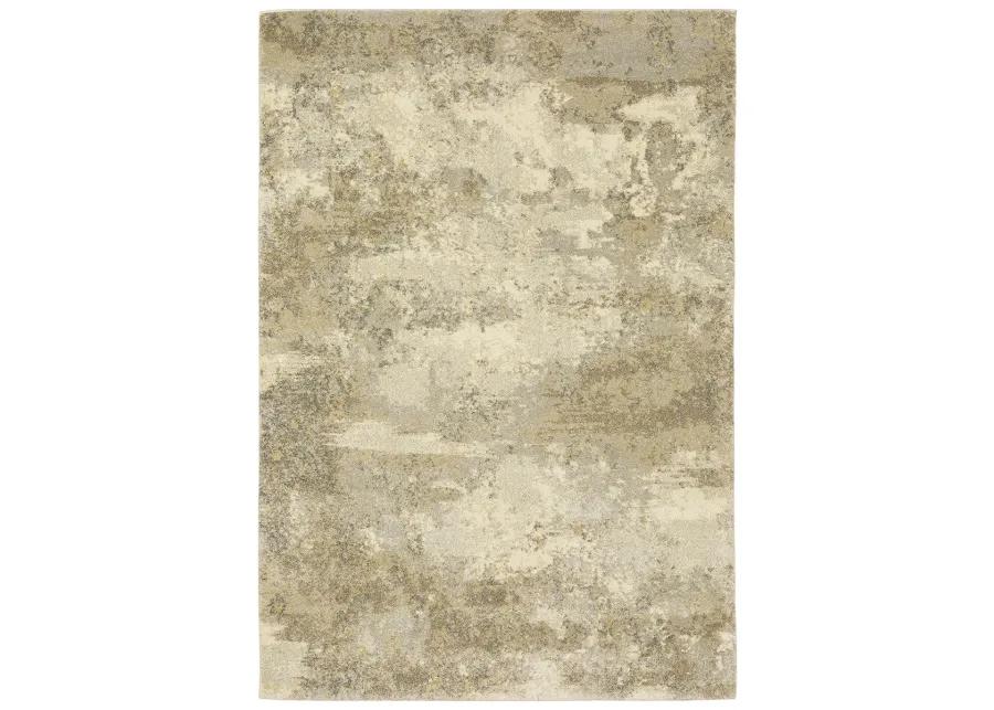 Astor 2'3" x 7'6" Gold Rug