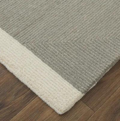 Maguire 8904F Taupe/Black 9' x 12' Rug