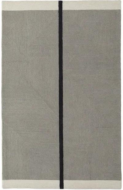 Maguire 8904F Taupe/Black 9' x 12' Rug