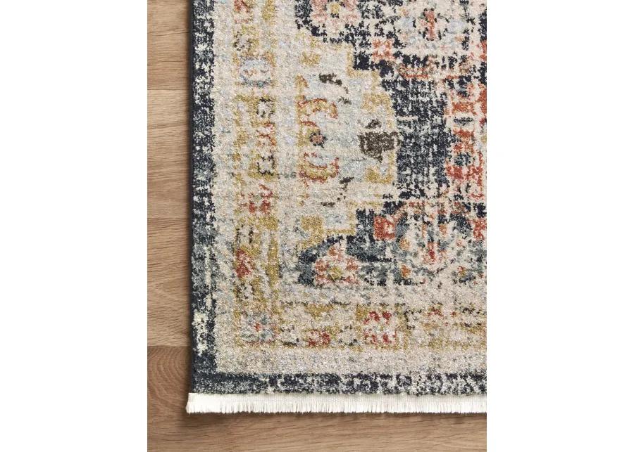 Graham GRA05 Blue/Multi 4' x 6' Rug