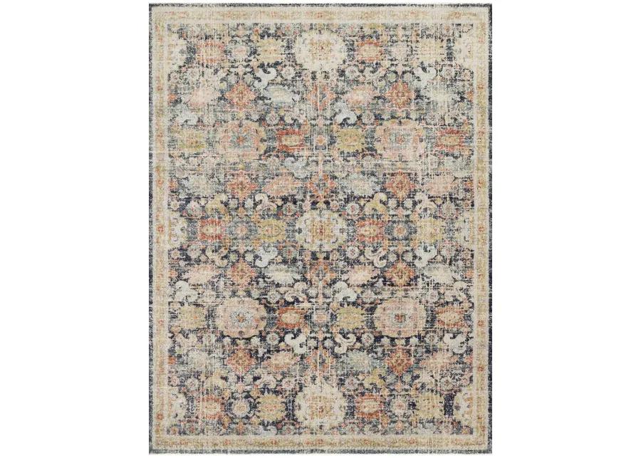 Graham GRA05 Blue/Multi 4' x 6' Rug