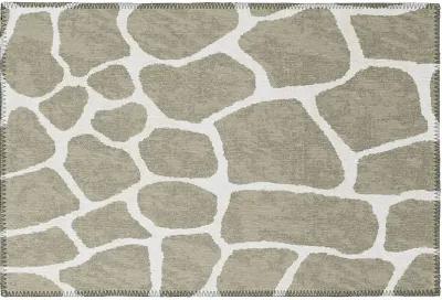 Mali ML4 Stone 20" x 30" Rug