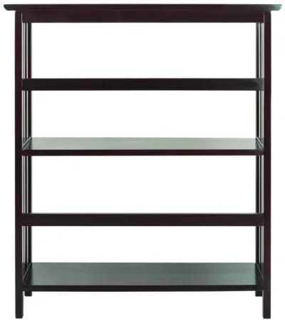 Casual Home Mission Style 3-Shelf Bookcase, Espresso