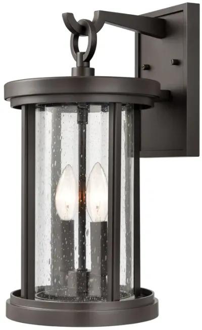 Brison 16'' High 2-Light Bronze Outdoor Sconce