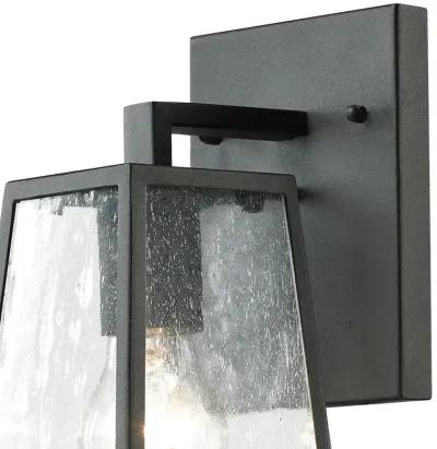 Meditterano 12'' Black High 1-Light Outdoor Sconce