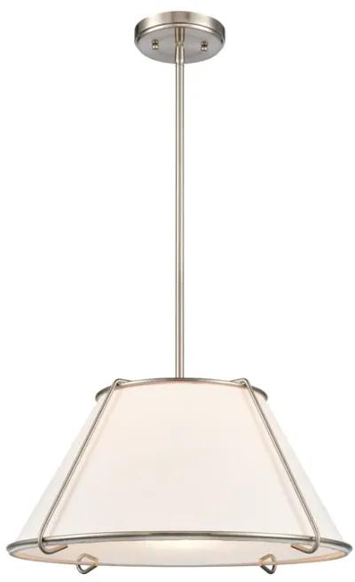 Regalia 18'' Wide 1-Light Silver Pendant