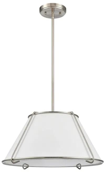 Regalia 18'' Wide 1-Light Silver Pendant